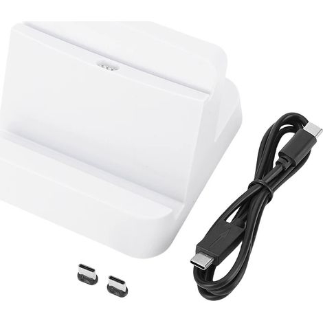 Chargeur portable husxh pour console PS5 avec port USB-C, station de charge et support pour PlayStation Portal