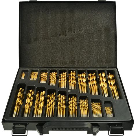 Juego de 170 brocas HSS TiN para metal, caja (5) (1/5)