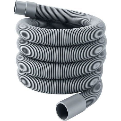 Tuyau de Vidange,Kit de Rallonge Machine a Laver,Uyau D'évacuation Lave Linge,Flexible D'évacuation Universel,Tuyau D'évacuation D'eau,Tuyau de Machine à Laver（3m) (1/3)