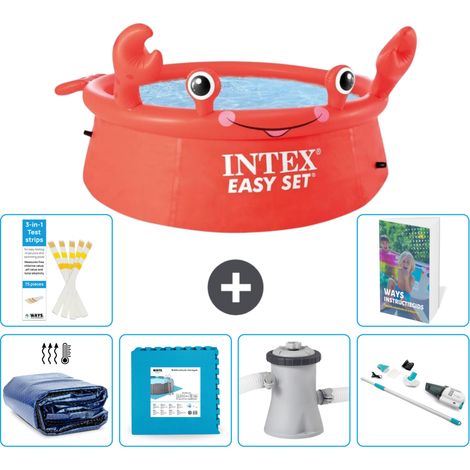 Intex Piscina Easy Set Rotonda - Granchio - 183x51 cm - 7-pezzi  S145