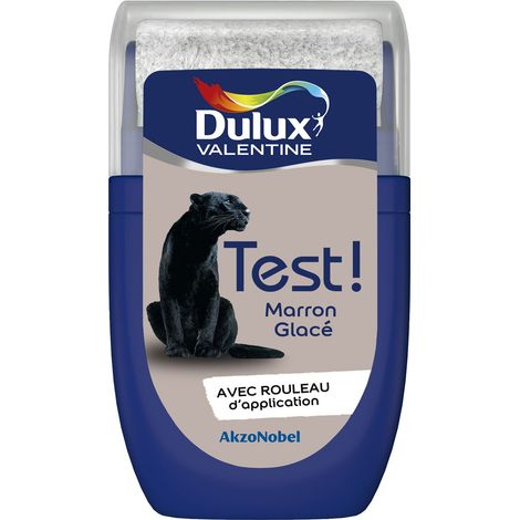 Testeur couleur Marron Glacé 30 mL - Peinture Dulux Valentine