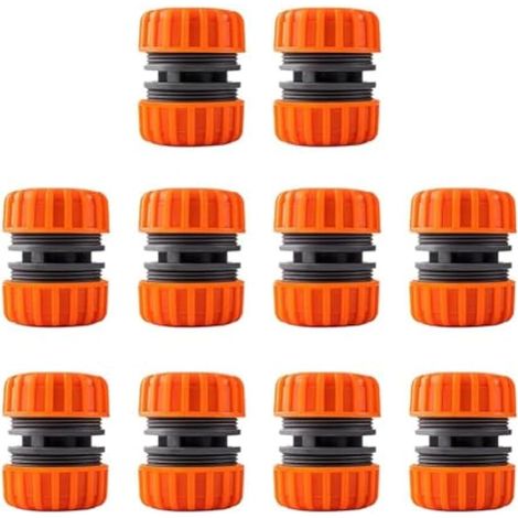 Lot de 10 raccords d'extension pour tuyaux d'eau pour 25 mm de diamètre intérieur, conçus pour la performance (1/5)
