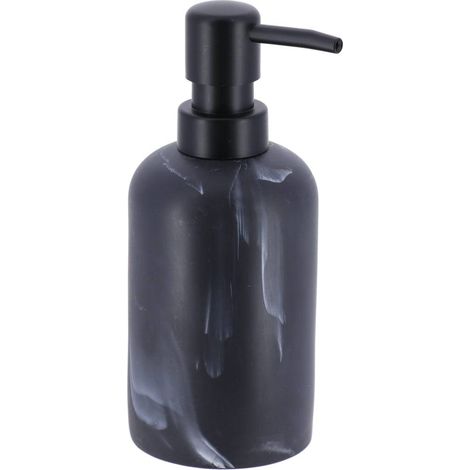 Polyresin-seifenspender 300 ml - marmorschwarz - Tendance