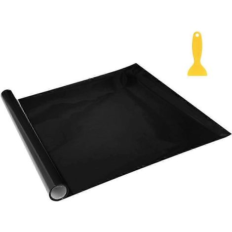 Fond d'aquarium statique noir - Papier peint pour aquarium (1/5)