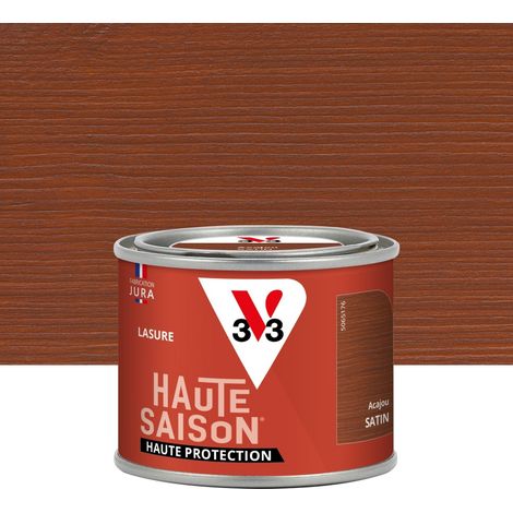 V33 Lasure V33 Haute saison 8 ans acajou satiné 0.125 l