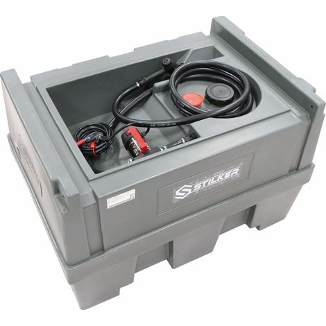 Dieselbetankungstank PE 450L ADR Dieselpumpe 12V 40 l/min Handpistole 56000