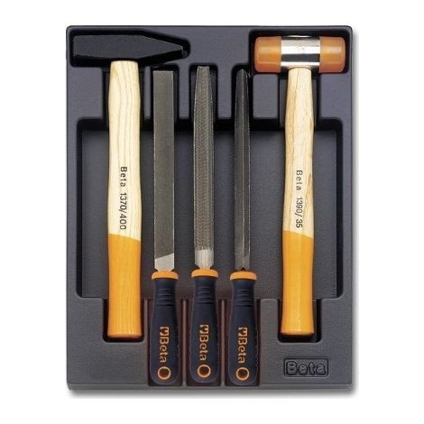 Martelli e lime con termoformato rigido beta t231 (1/2)