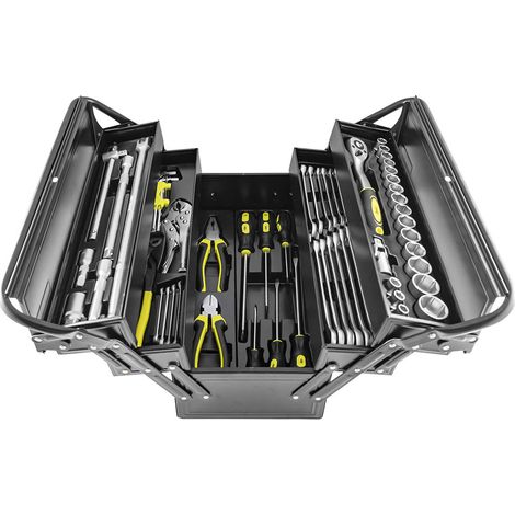 CAJA DE HERRAMIENTAS DE HIERRO 64 PCS JBM 53565