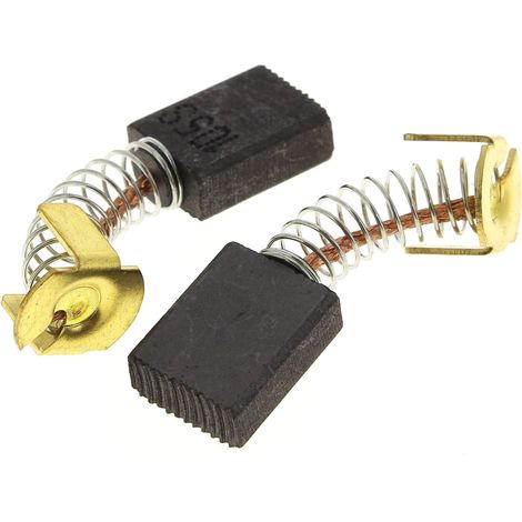 Metabo – Balai charbon 6x13x17 par 2 – Compatible scies à onglets pour coupes précises – Pour bois dur et teck – Longueur 17cm, largeur 6cm, hauteur 13cm
