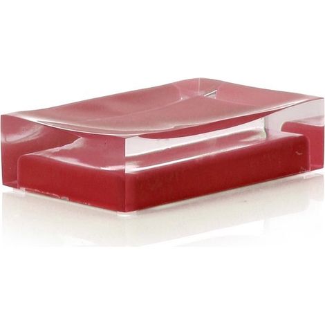 Portasapone Rainbow rosso