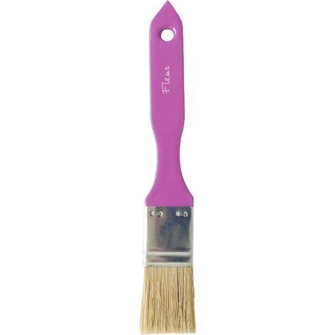 Pennello per Fondi Primer Fleur con Manico in Legno Setole Naturali - Formato: N 20 (1/2)