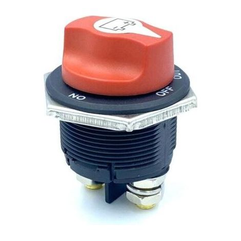 Commutateur d'Isolateur de Batterie de Voiture marche/arrêt, Max 32 V 200 A CONT 300 A INT Coupe Circuit Interrupteur de Déconnexion de Batterie pour Voitures, Bateaux,Véhicules