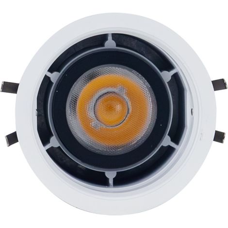 Faretto LED da incasso rotondo SECOM 13W 1200lm IP44 Ø8.2x6.5cm 3000K Bianco 50000H