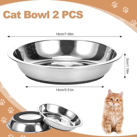 Cat Food Bowls, Silicone Cat Food Bowls, Bowls for Dogs, Cats and Other Small Pets