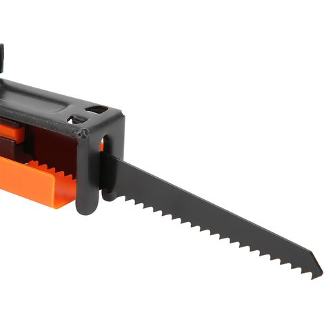 Adaptateur pour lame de scie alternative pour perceuse électrique, outil portatif à main destiné au travail du bois (1/5)