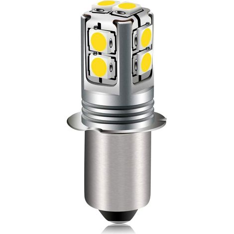 LED Bulb Base 6-40V White 6V 9V 12V 18V 19.2V 24V Replacement for Flashlight, Lamp, Work Light, Non Polarity (1/5)