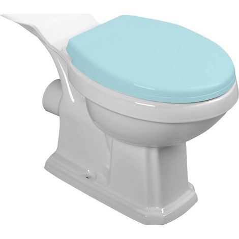 Cuvette WC ANTIK, 35x72cm, vidage arrière, blanc (1/3)
