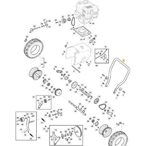 GRIFF UNTERTEIL ORIGINAL STIGA - 118820293/0