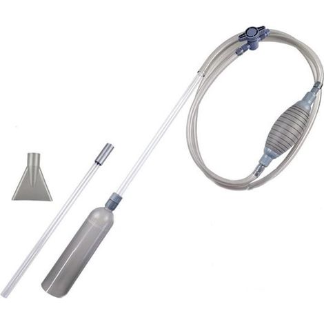 Aspirateur à gravier pour aquarium 300 cm, aspirateur pour aquarium, nettoyeur manuel pour aquarium, changeur d'eau pour aquariums, accessoires pour aquarium, nettoyeur de gravier, aspirateur pour aqu (1/5)