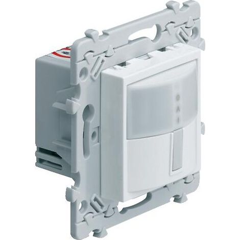 Hager – Détecteur de mouvement IR 2 fils – Portée 12m – Angle d'inclinaison 180° – Installation murale – Pour espaces intérieurs et extérieurs (1/3)
