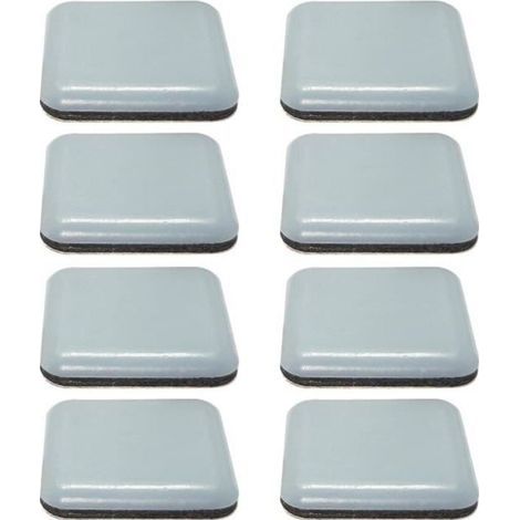 Patin glisseur - CYCLINGCOLORS - 40x40 mm - Adhésif - Lot de 4 (1/3)
