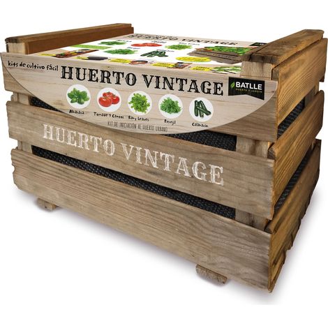 Huerto urbano vintage sustrato+semilla batlle (1/5)