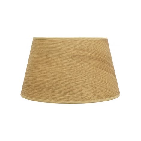 Paralume Salma E27 Legno Chiaro 30dx22dx17h Aperto Conico