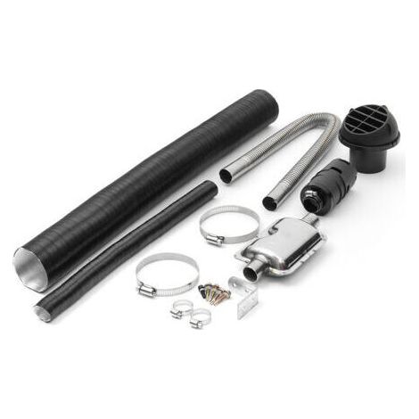 Air Diesel Parking Heater 24mm Kit silencieux d'échappement, filtre et tuyau d'échappement et d'admission