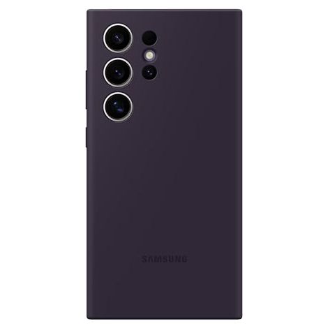 FUNDA SILICONA MORADA S24 ULTRA