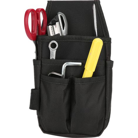 Sac banane pour outils d'électricien avec plusieurs poches, pochette pour outils de quincaillerie (1/5)