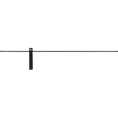 Applique LED miroir Nowodvorski Impulse noire alu 120cm (1/3)