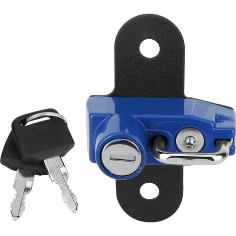 Support moto en alliage d'aluminium pour casque, crochet de montage compatible Suzuki V-Strom 250 2017+ (Bleu) (1/5)