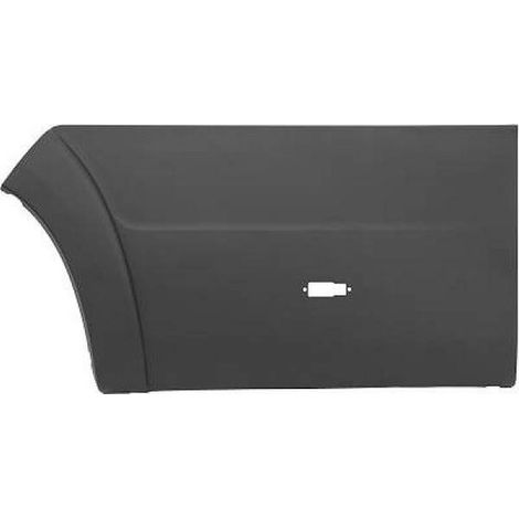 Moulure d'aile arrière gauche noire avec trou pour lampe Peugeot Boxer depuis 2006