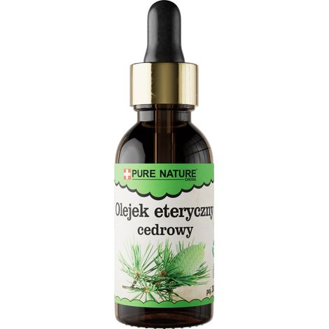 Aceite esencial de cedro - 30 ml - 100% natural - Relajante y calmante