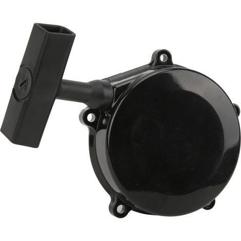Lanceur à rappel universel en alliage d'aluminium noir pour moteur de moto (1/5)