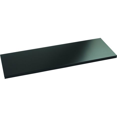 Étagère avec Suspension latérale pour EuroTambour, métal 333 Noir, 39 x 113 x 3 cm (1/3)