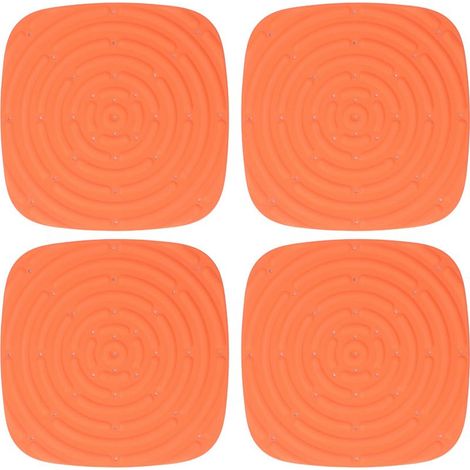 4x tapis de ponte lavables pour poulailler, orange (1/5)
