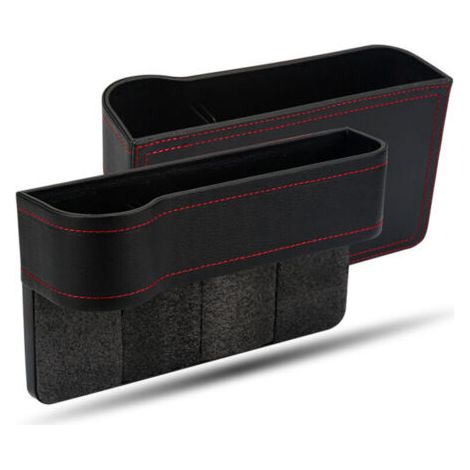 organizer laterali per sedile auto, organizer per auto, organizer per sedile auto, tasca laterale per sedile auto, organizer per riporre cellulari, chiavi, ecc. (1/4)