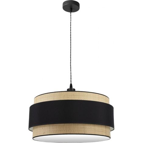 Lampadario Abrila KANDY tessuto metallo diametro 60 cm (1/2)