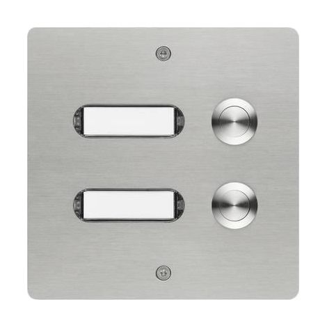 Grothe 55502 botón de timbre acero inoxidable iluminado