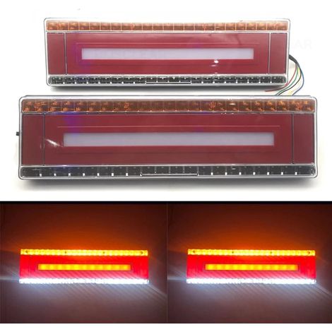 Feux de Remorque LED 24v étanche Feux à LED Camion pour Remorque, Camion, Caravane Accessoire (1/5)