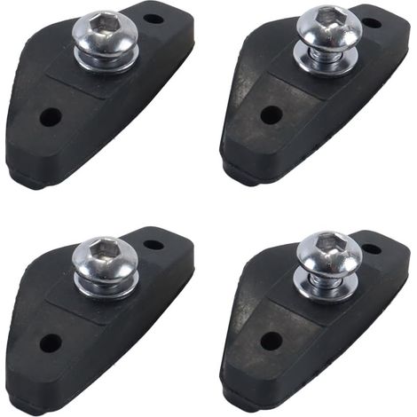 2 Paires De Plaquettes De Frein V-Brake pour Vélo, Blocs De Frein À Étrier De 50 Mm pour Vélos De Route Et VTT (1/5)
