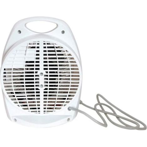 Radiateur soufflant électrique,Réchaud électrique,1000W / 2000W, Thermo Convecteur à Air Chaud 2 Pouvoirs Bouton Intuitif, Silen (1/5)