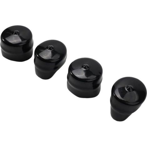 Lot de 4 capuchons de moyeu en caoutchouc 532104757 pour tondeuse à gazon, tracteur à gazon, pièce de rechange (1/5)