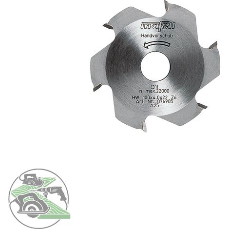 Mafell Scheibenfräser 100 x 22 Z 6 Lamellen Nutfräse LNF 20 Flachdübel 076905 (1/2)