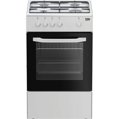 Beko CSG42001FW cucina Gas 4 fornelli e forno a gas Bianco (1/4)