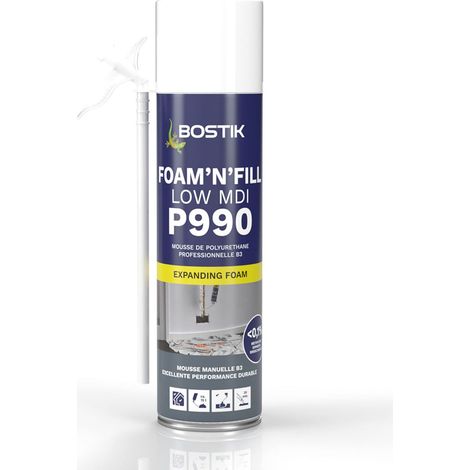 Mousse Expansive Polyuréthane P990 LOW MDI (1/4)