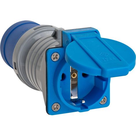 Adaptateur 230V/CEE 16A IP44 (Schuko) (1/4)