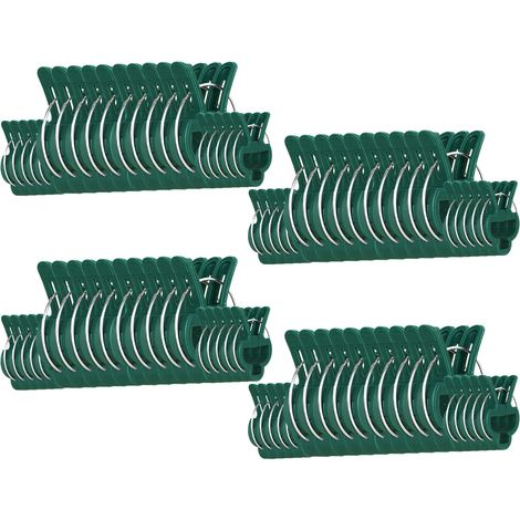 80 tuteurs verts pour plantes, disponibles en 2 tailles, pour tomates, vignes et légumes. Favorise la croissance verticale des plantes. (1/5)
