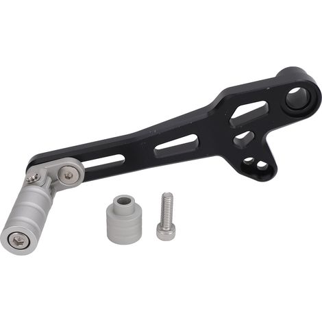 Verstellbarer Motorrad-Schalthebel, CNC-gefrästes Aluminium, klappbar, Ersatzteil für Ducati DesertX 2022–2024, silber (1/5)